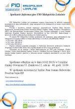 Spotkanie Informacyjne FIO Małopolska Lokalnie