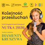 Kolejność wystąpień podczas przesłuchań konkursu - Nutka 2026